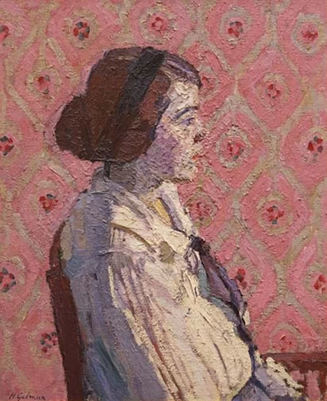 Harold Gilman - Ritratto di profilo